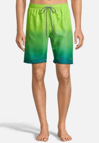 BECO the world of aquasports Badeshorts 'Gradient Dots' in Blau: Vorderseite