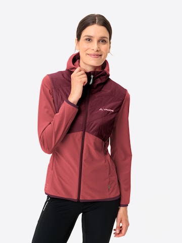 VAUDE Outdoorjacke 'Brenva' in Rot: predná strana