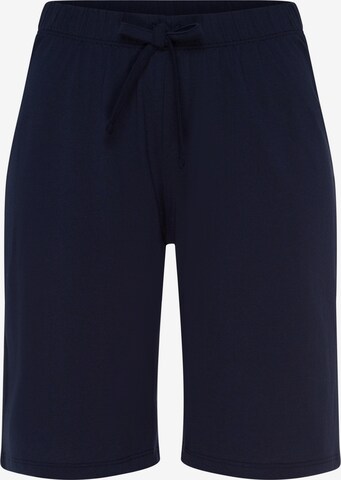 Pantalon de pyjama 'Natural Wear' Hanro en bleu : devant