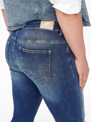 ONLY Carmakoma Skinny Jeans 'Lasmin' in Blauw