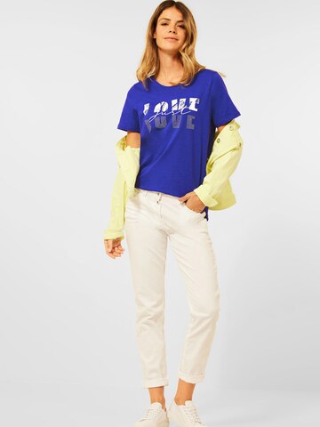 CECIL T-Shirt in Blau