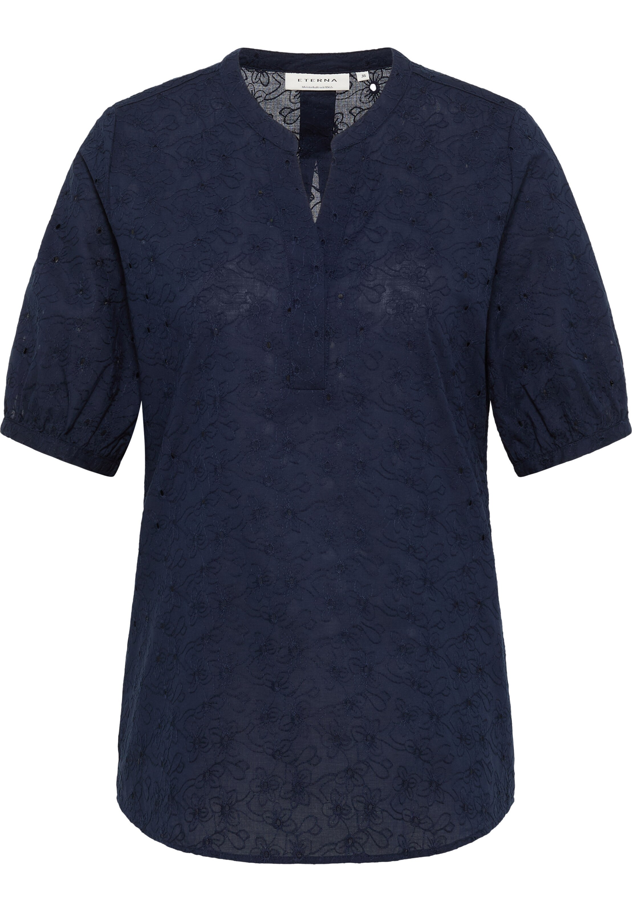ETERNA Bluse in Blau: Vorderseite