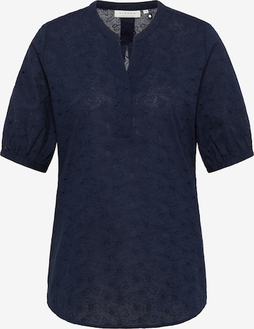 ETERNA Blouse in Blauw: voorkant