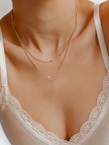Hey Happiness Kette 'Flair' in Gold: Vorderseite