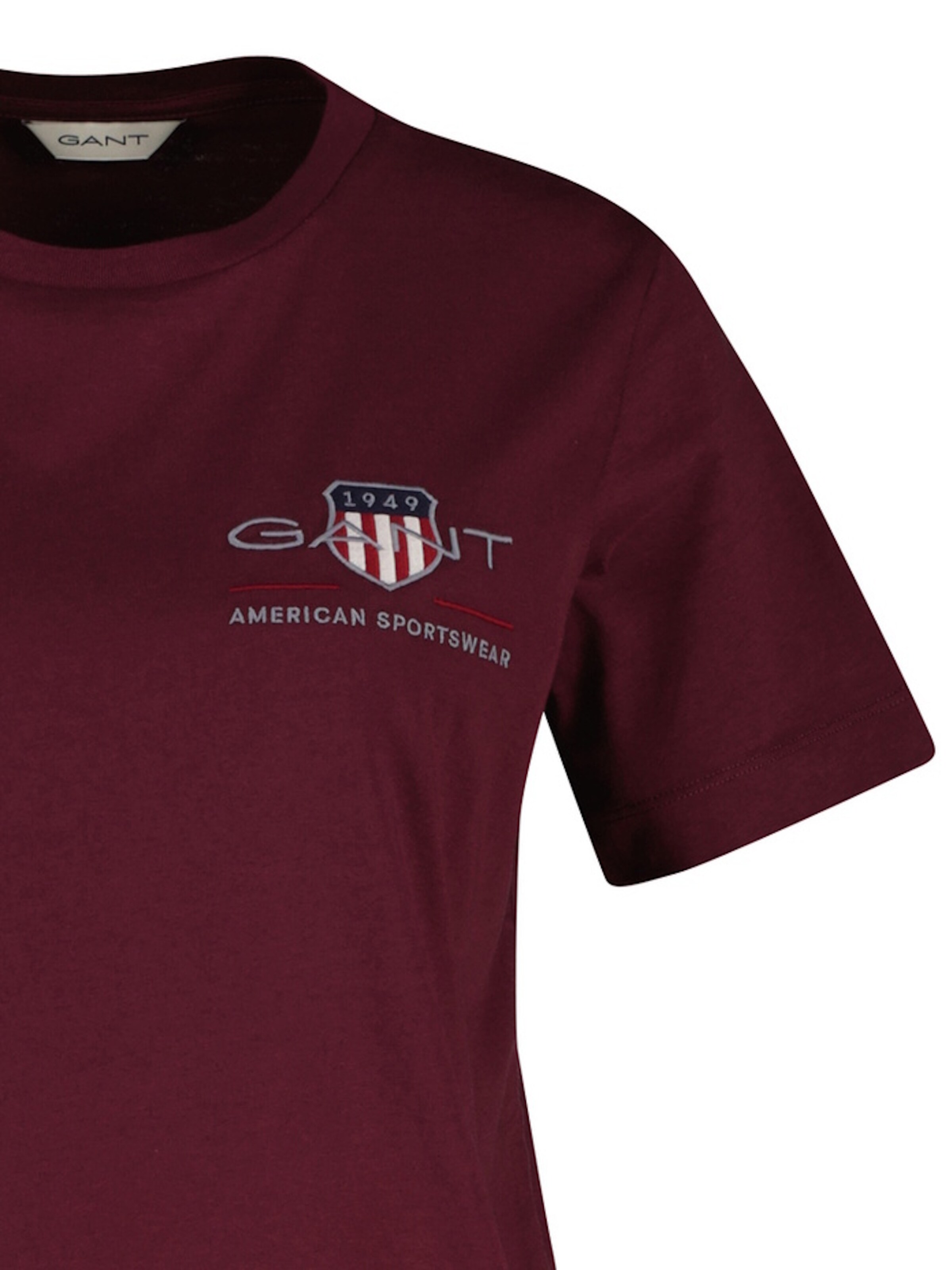 GANT - Camiseta en rojo