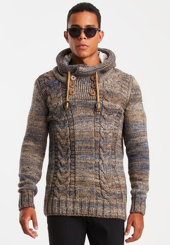 Leif Nelson Sweater in Brown