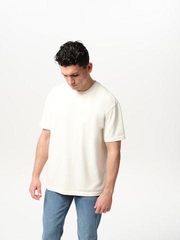 ABOUT YOU x Jaime Lorente Shirt 'Danilo' in White: front
