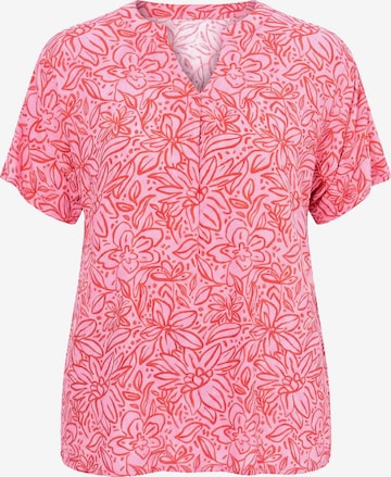 Ulla Popken Tunic in Pink: front