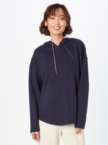 ESPRIT Athletic Sweatshirt in Blue: front