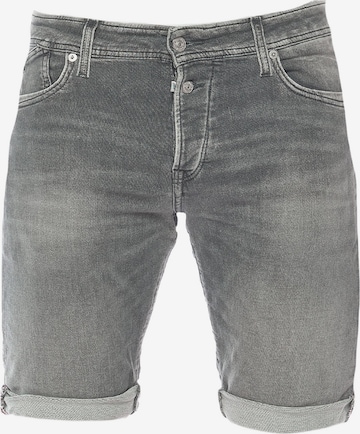 Le Temps Des Cerises Regular Jeans-Shorts 'JOGG' in Grau: predná strana