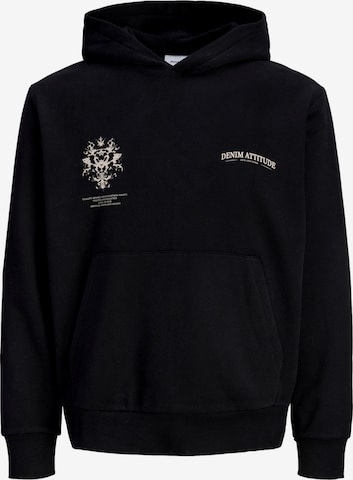 juoda Jack & Jones Junior Megztinis be užsegimo 'JJTradition': priekis
