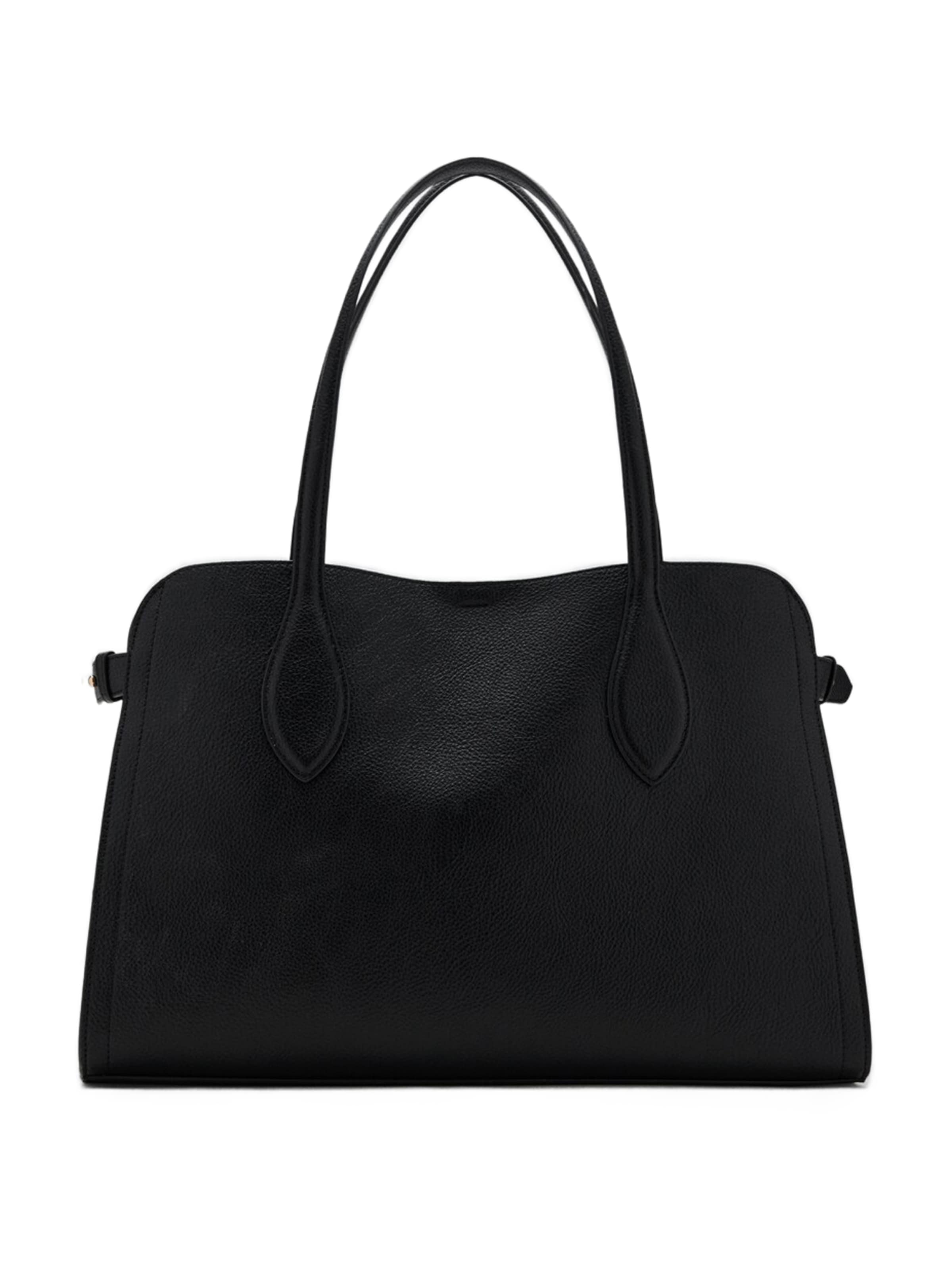 MANGO Дамска чанта 'Gustave' в черно: отпред