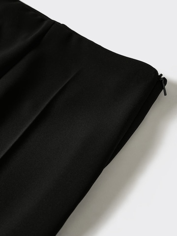 MANGO Wide Leg Hose 'Palachin' in Schwarz