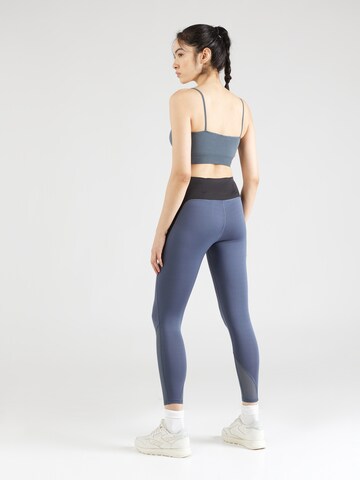 Reebok Skinny Sportovní kalhoty 'VECTOR' – modrá