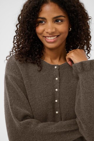 Cardigan 'KACourson' Kaffe en marron