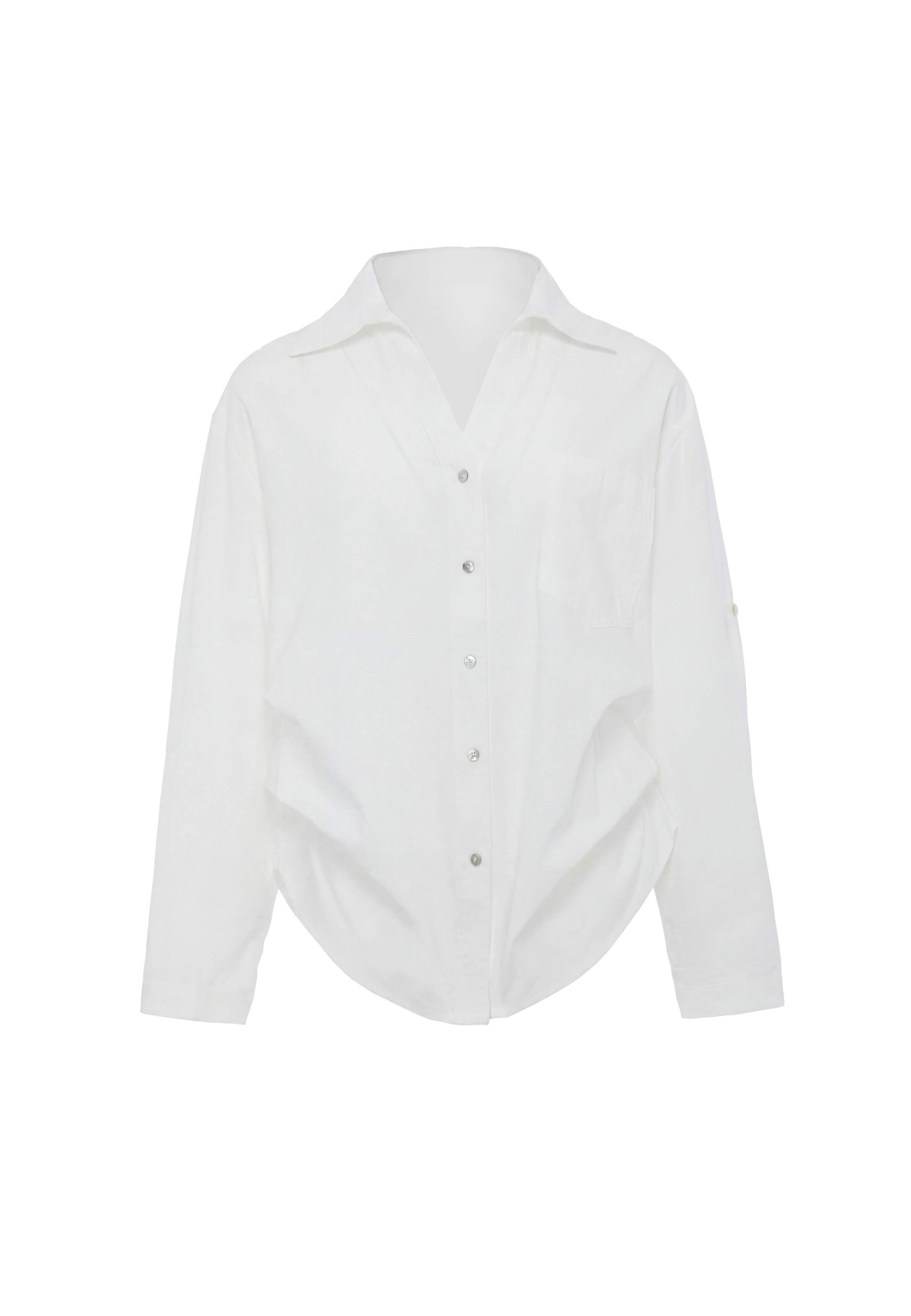 faina Blusa em M em branco, Vista do artigo
