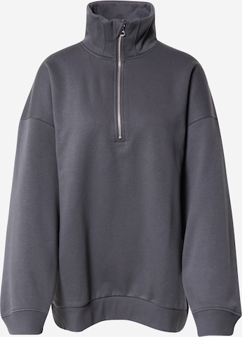 WEEKDAY - Sweatshirt 'Lucid' em cinzento: frente