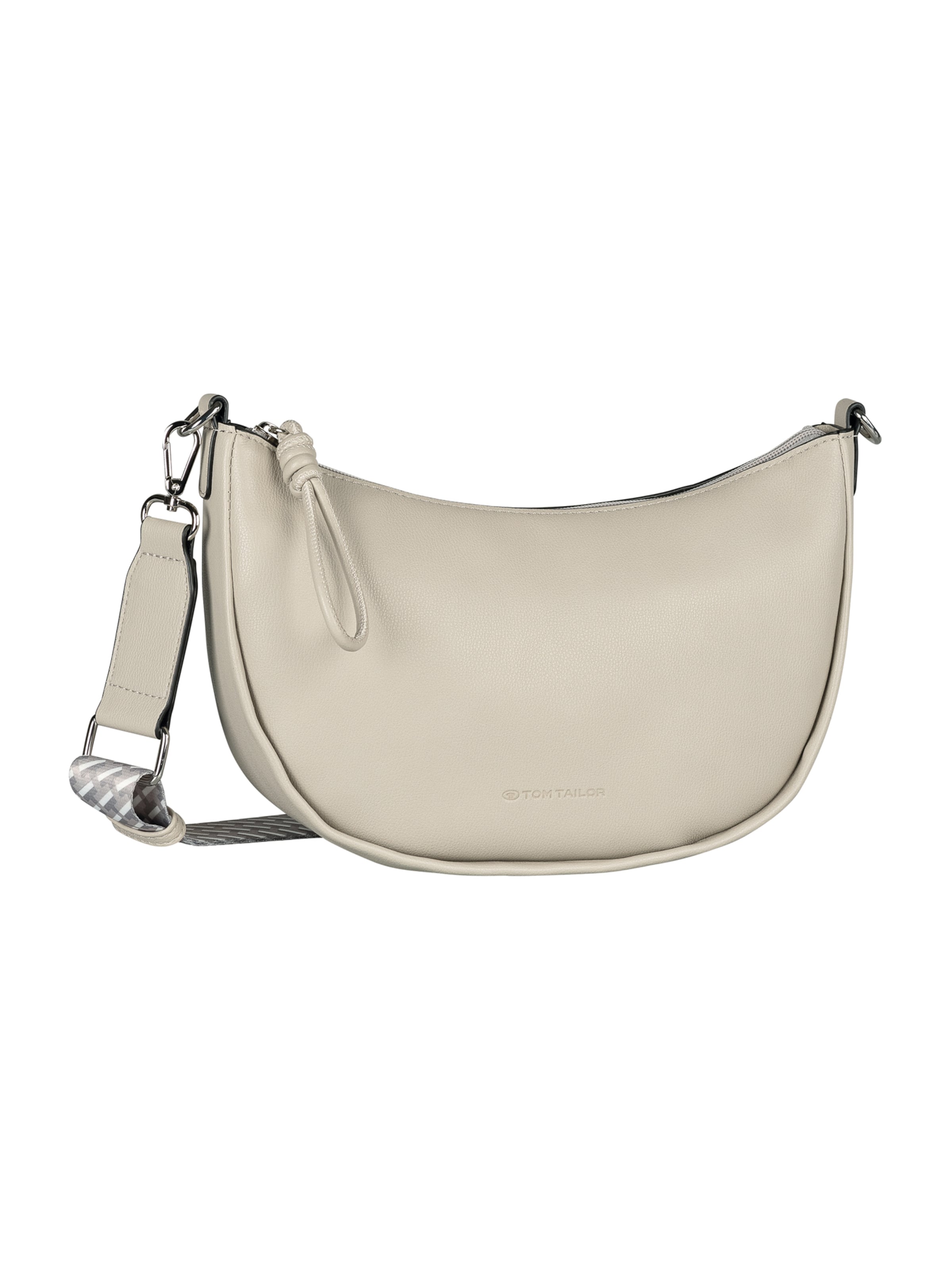 TOM TAILOR Taška cez rameno 'Tatiana' - Sivá: predná strana