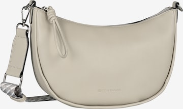 TOM TAILOR Taška přes rameno 'Tatiana' – šedá: přední strana