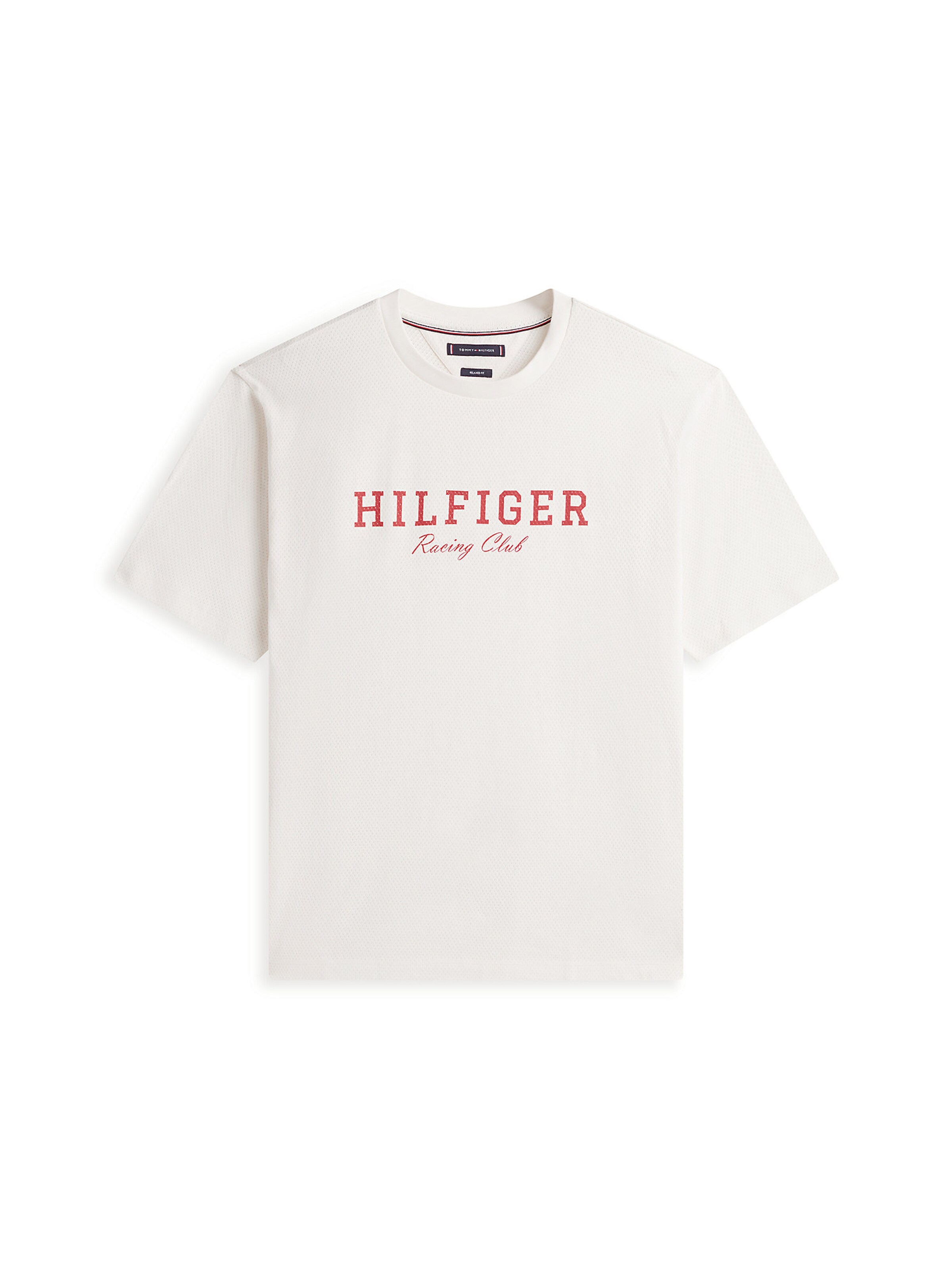TOMMY HILFIGER T-Shirt en écru / rouge, Vue avec produit