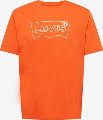 T-Shirt LEVI'S en rouge : devant