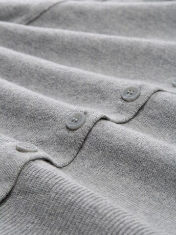 TOM TAILOR Knit cardigan in Grey
