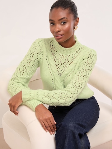 Lipsy Svetr – zelená