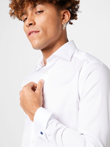 ETON Slim fit Button Up Shirt in White