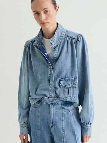 Scalpers Herring Denm Jacket ' ' in Blau