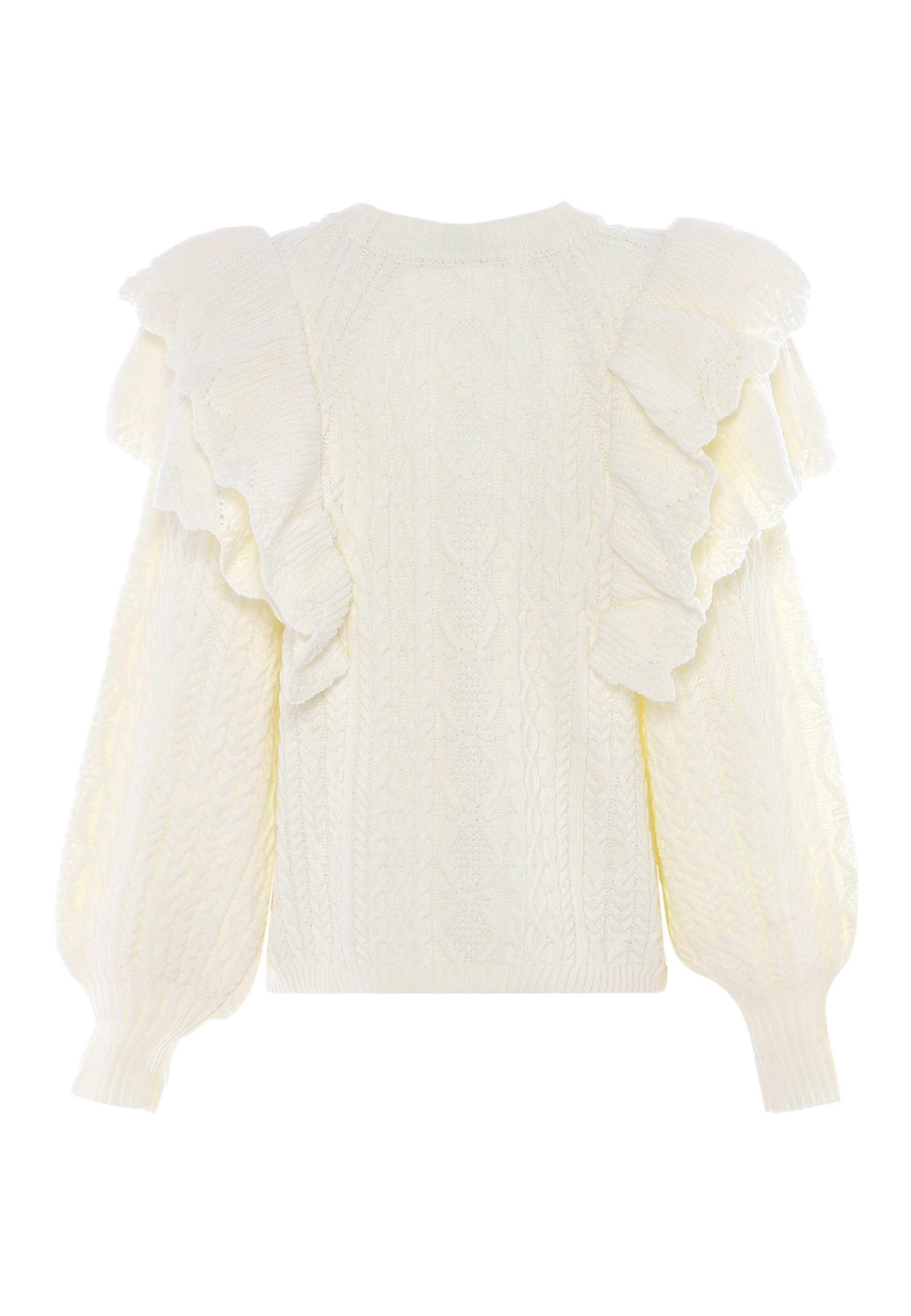 aleva Sweater in White