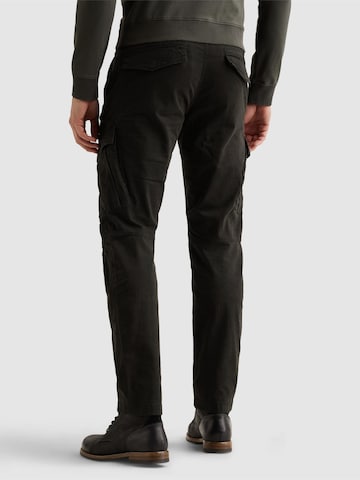 PME Legend Normalny krój Spodnie 'Nordrop tapered fit cargo pants' w kolorze czarny