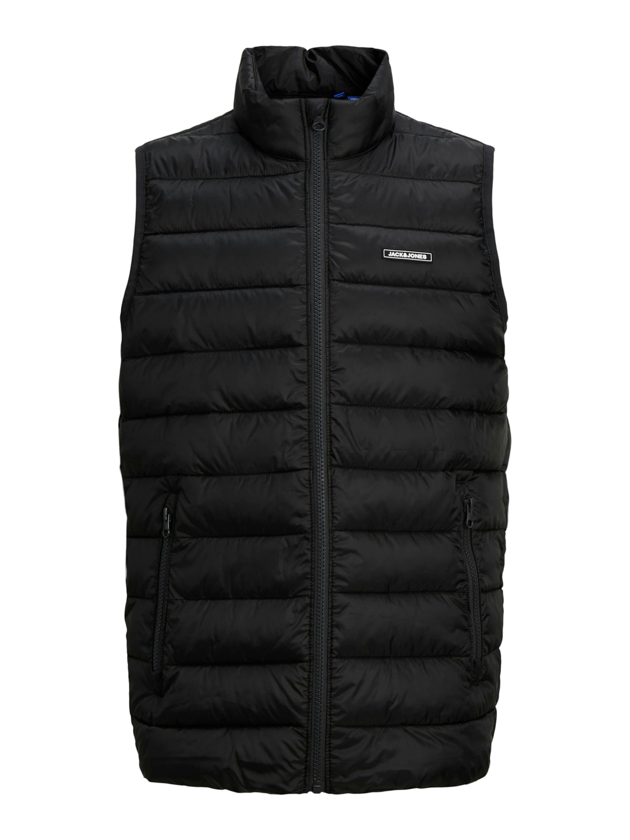 Jack & Jones Junior Vest 'JJLOUIS' in Black: front