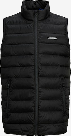 Gilet 'JJLOUIS' Jack & Jones Junior en noir : devant