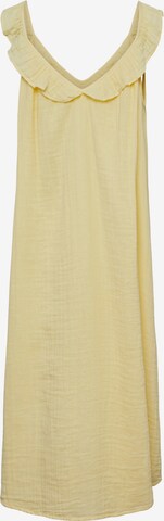 PIECES Summer Dress 'Lelou' in Yellow