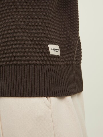 JACK & JONES Sweater 'Atlas' in Brown