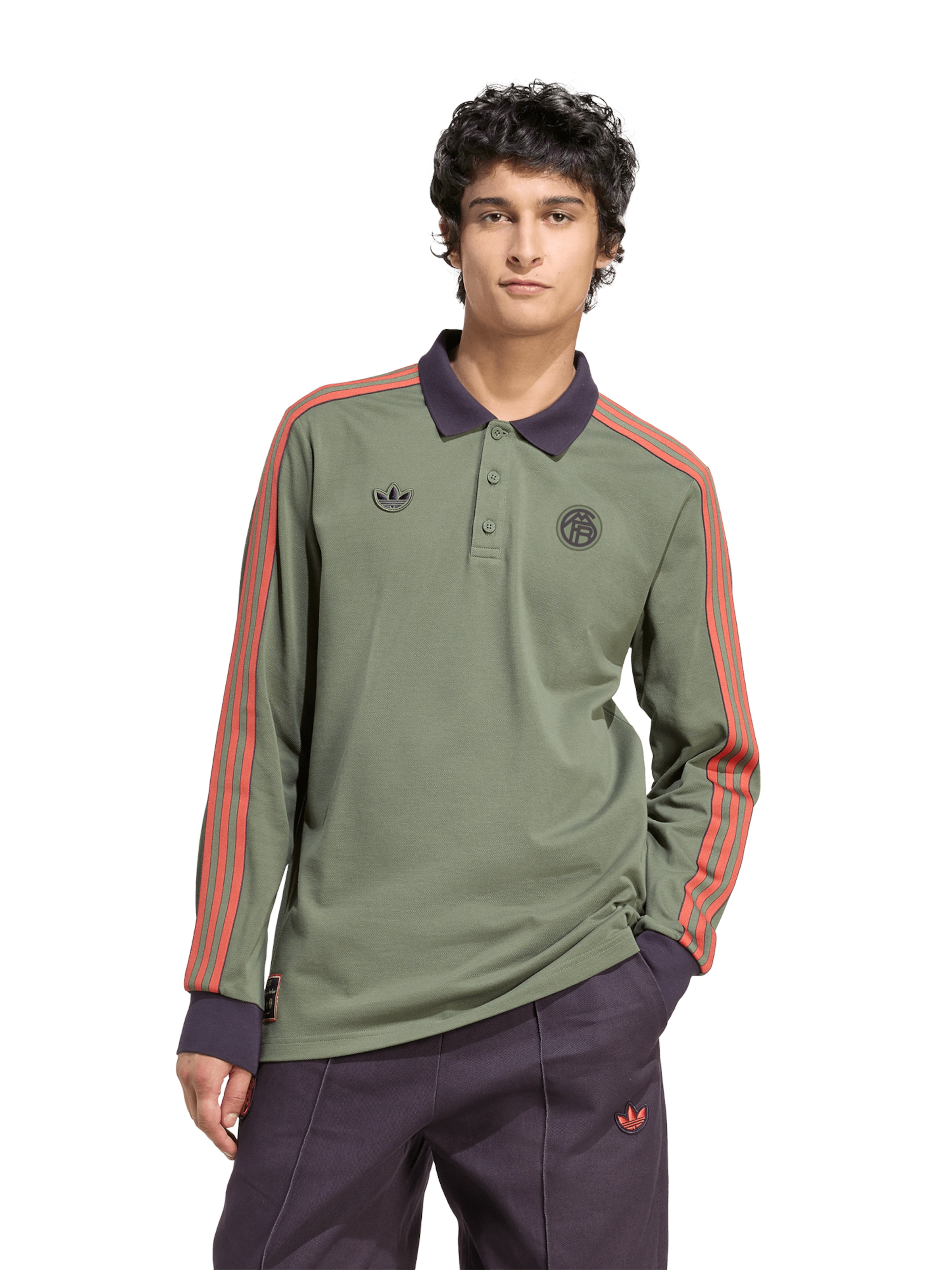 ADIDAS ORIGINALS Μπλουζάκι 'FC Bayern' σε πράσινο: μπροστά