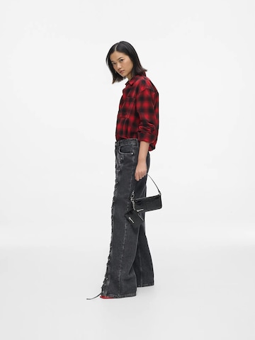 KARL LAGERFELD JEANS Pisemska torbica | črna barva