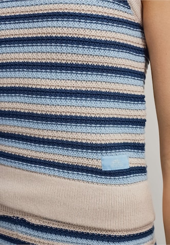 Pegador - Top de punto 'Parma' en azul