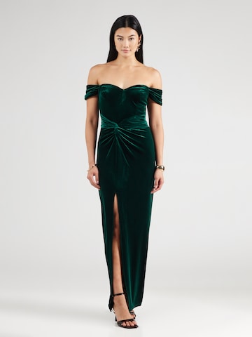 Abito da sera di Lipsy in verde: frontale