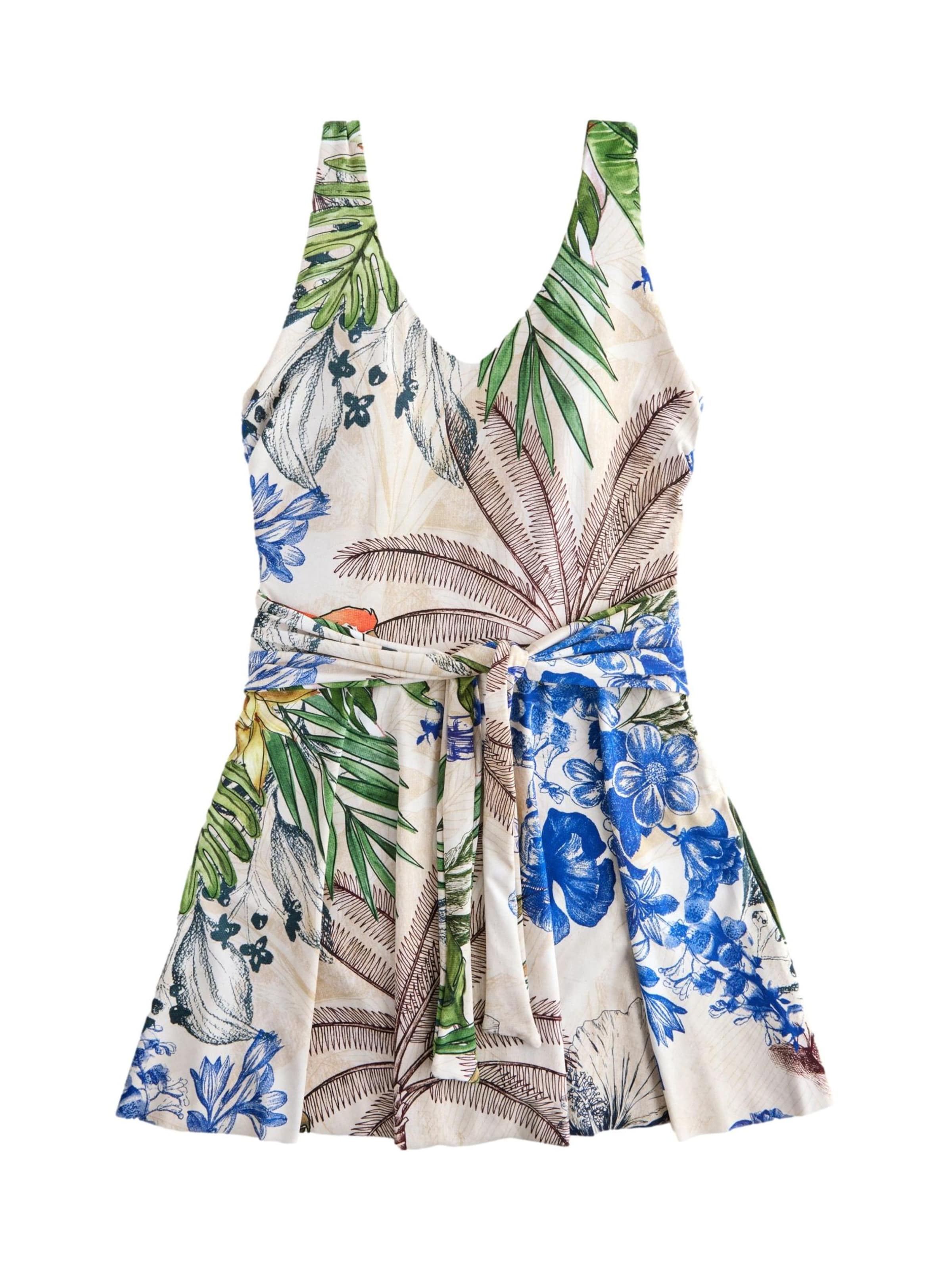 Next Σουτιέν για T-Shirt Μαγιό-φόρεμα σε λευκό: μπροστά