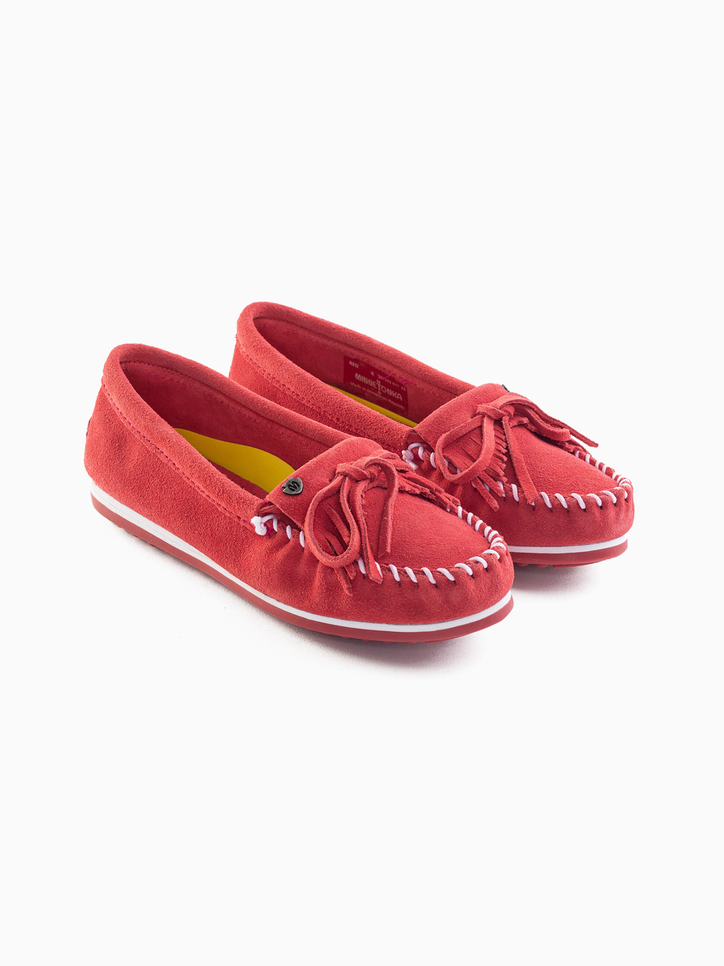 Minnetonka Mokassin 'Kilty plus' in Rot