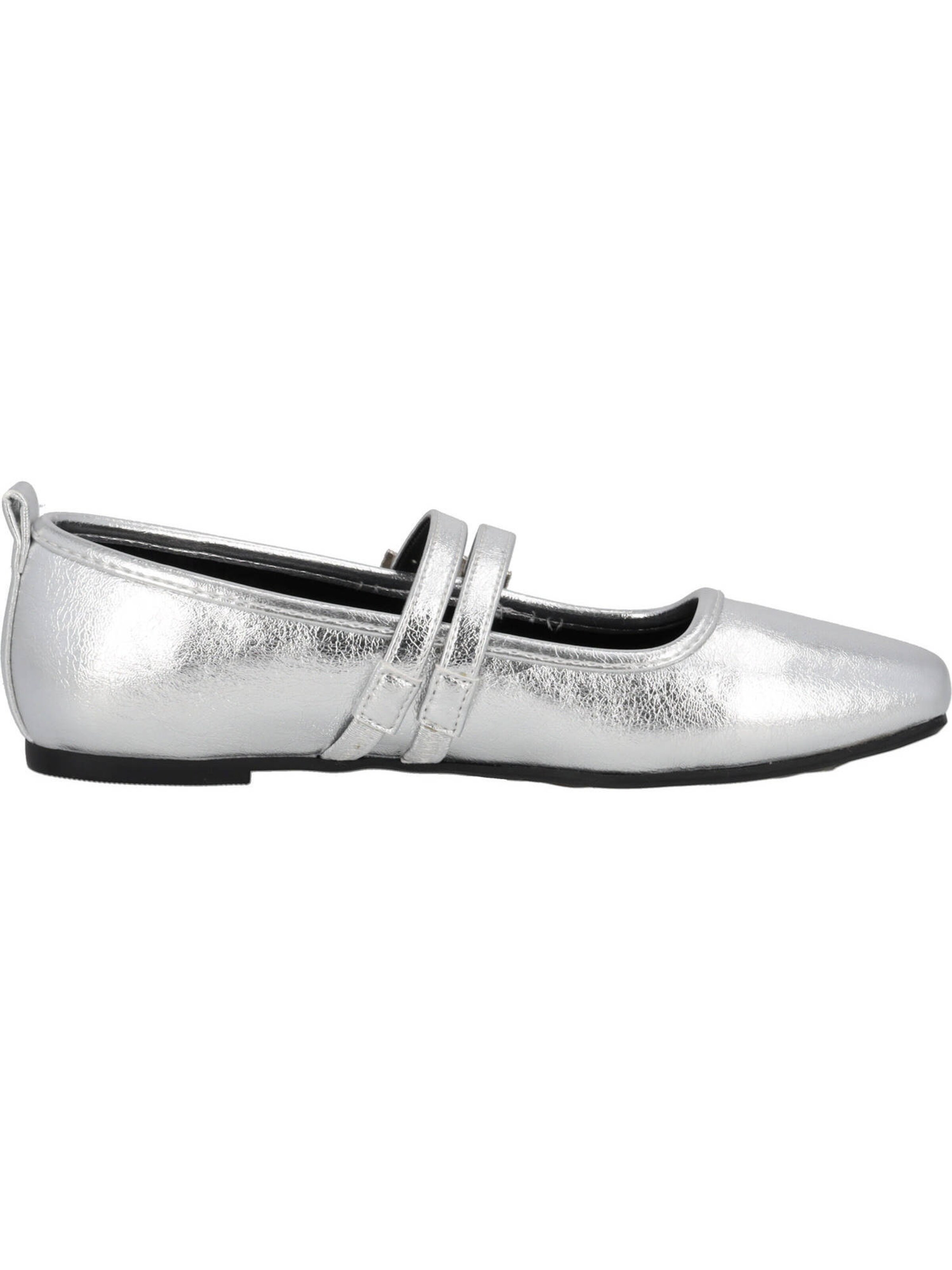 Palado by Sila Sahin Strap ballerina 'Biaruk' in Silver