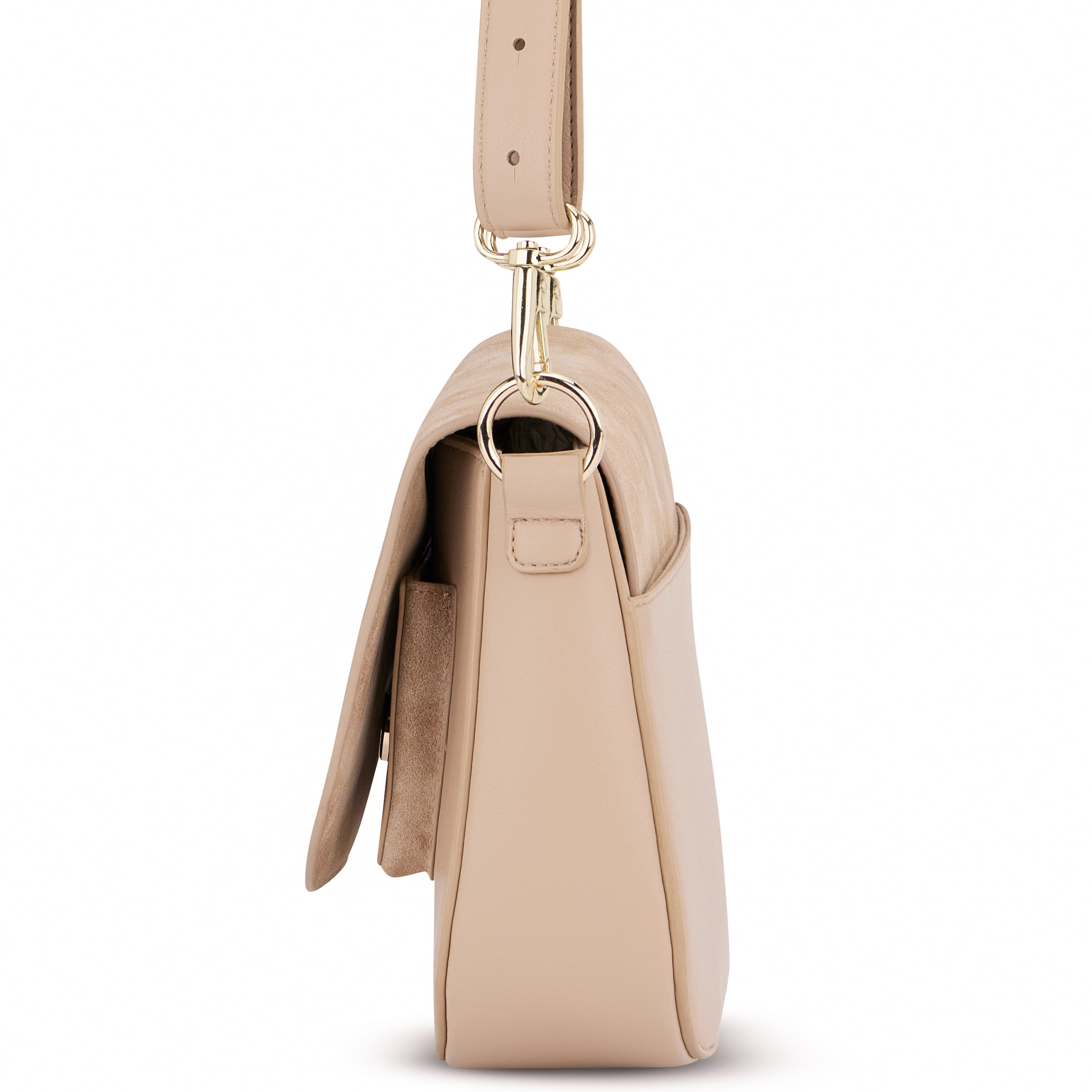 Expatrié Axelremsväska 'Louise Medium' i beige