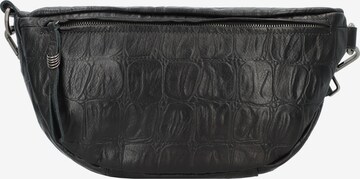 FREDsBRUDER Fanny Pack 'Crolinchen ' in Black: front