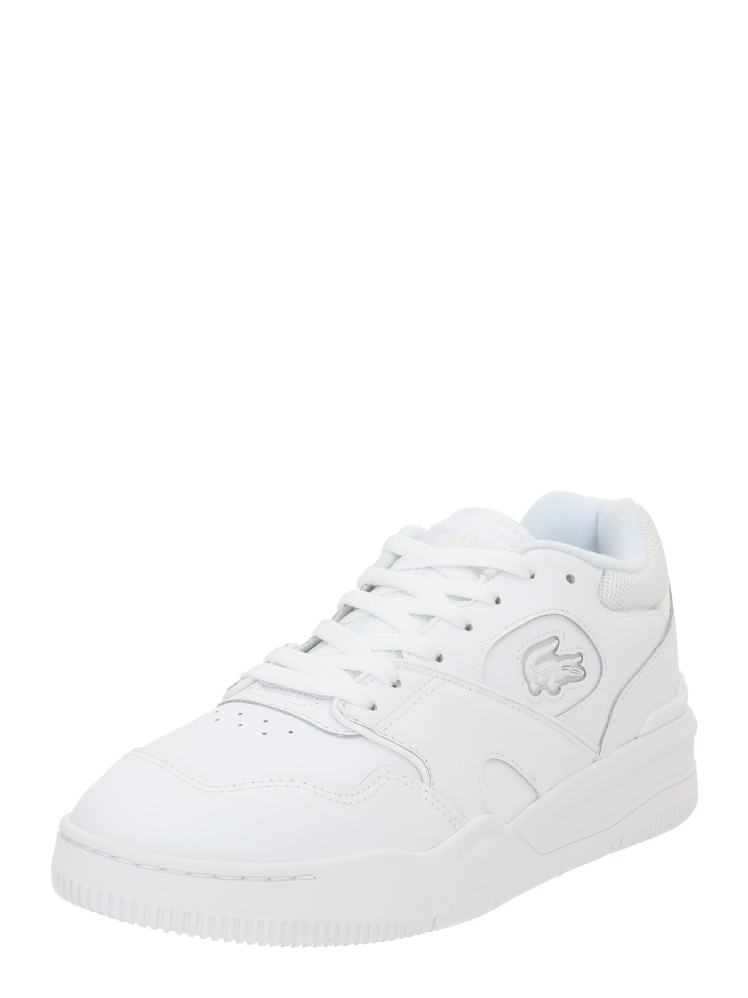 LACOSTE Platform trainers in White: front