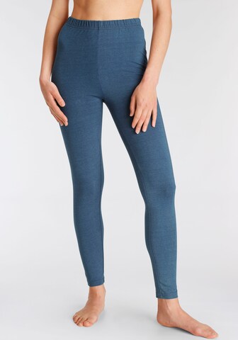 VIVANCE Skinny Leggings in Blue: front