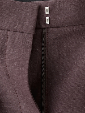 MANGO Loose fit Pleated Pants 'ARGELIA' in Purple