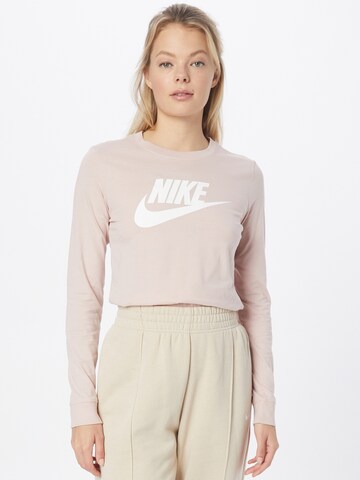 Nike Sportswear Tričko – pink: přední strana