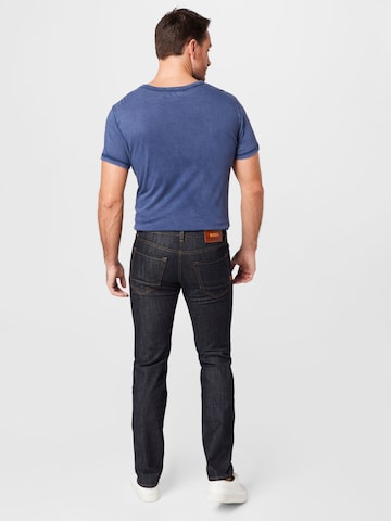 BOSS Regular Jeans 'Maine' in Blauw