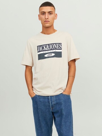 JACK & JONES Shirt 'ARTHUR' in Beige: front